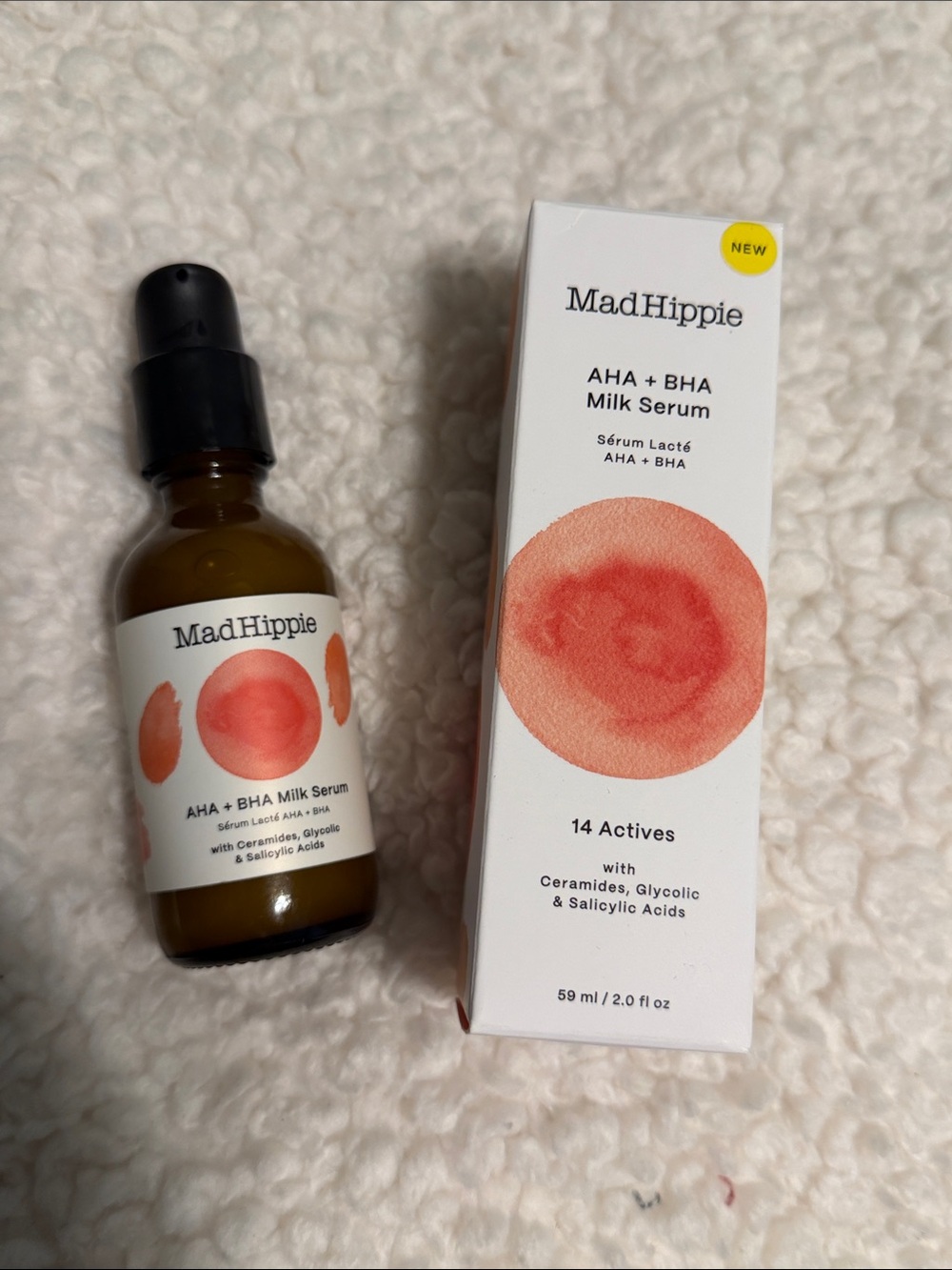 Mad Hippie AHA + BHA Milk Serum NIB